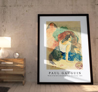 
              Paul Gauguin - Words of the Devil (Arearea no Varua Ino) [recto] 1894
            