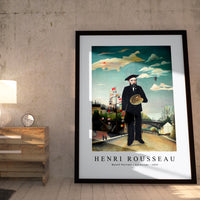 Henri Rousseau - Myself Portrait – Landscape 1890
