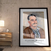 Claude Monet - Portrait of Monsieur Coquette, Father 1880