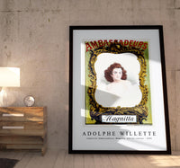 
              Adolphe Willette - Lemercier Ambassadeurs, Magnitta. Affiche couleur 1895
            