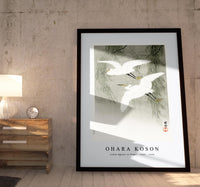 
              Ohara Koson - Little Egrets in flight (1925 - 1936) by Ohara Koson (1877-1945)
            