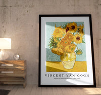 
              Vincent Van Gogh - Vase with Twelve Sunflowers 1888-1889
            
