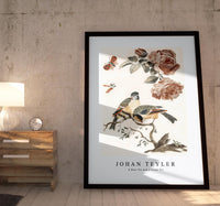 
              Johan Teyler - A Blue Tit and a Great Tit
            