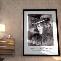 John Singer Sargent - Portrait of the Baroness de Meyer (ca. 1900–1910)