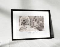 
              Paul Signac - The Dining Room (ca. 1886–1887)
            