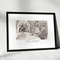 Paul Signac - The Dining Room (ca. 1886–1887)