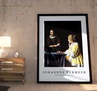 
              Johannes Vermeer - Mistress and Maid 1666-1667
            