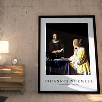 Johannes Vermeer - Mistress and Maid 1666-1667