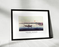 
              Ohara Koson - Boats and setting sun (1900 - 1936) by Ohara Koson (1877-1945)
            