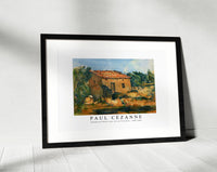 
              Paul Cezanne - Abandoned House near Aix-en-Provence 1885-1887
            