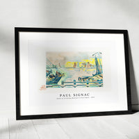 Paul Signac - Boats at Flushing (Bateaux à Flessingue) (1895)