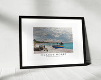 
              Claude Monet - The Beach at Sainte-Adresse 1867
            