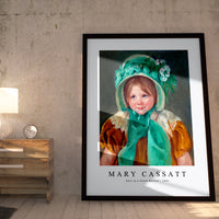 Mary Cassatt - Sara in a Green Bonnet 1901