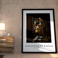 Johannes Vermeer - The Love Letter 1669-1670