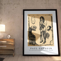 Paul Gauguin - Eve, from the Suite of Late Wood-Block Prints 1898-1899