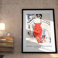 Ernst Ludwig Kirchner - Performer Bowing 1909