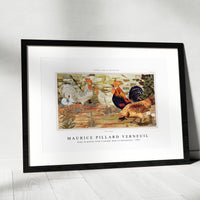 Maurice Pillard Verneuil - Coqs et poules from L'animal dans la décoration (1897)