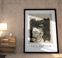 
              Paul Gauguin - Portrait of Stéphane Mallarmé 1890
            