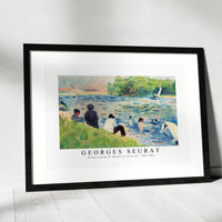 Georges Seurat - Bathers (Study for Bathers at Asnières) 1883-1884