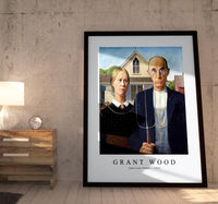 
              Grant Wood - American Gothic 1930
            