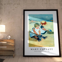 Mary Cassatt - Children Playing on the Beach 1884