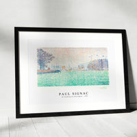 Paul Signac - At Flushing (A Flessingue) (1895)