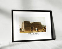 
              Luigi Mayer - Temple of Jupiter Ammon in Libya 1810
            