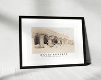 
              David Roberts - Portico of the Temple of Edfou Upper Egypt-1796-1864
            