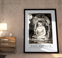 
              Paul Gauguin - Buddha, from the Suite of Late Wood-Block Prints 1898-1899
            