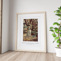 Henri De Toulouse–Lautrec - The Artist's Dog Flèche 1881