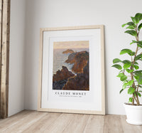 
              Claude Monet - Rocks at Belle-Isle, Port-Domois 1886
            