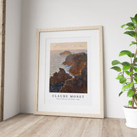 Claude Monet - Rocks at Belle-Isle, Port-Domois 1886