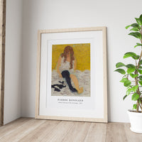 Pierre Bonnard - Woman Putting on Her Stockings (1893)