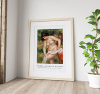 
              Pierre Auguste Renoir - Bather Drying Herself (Baigneuse s'essuyant) 1901-1902
            