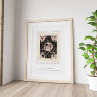 E.A.Seguy - Flower pattern Art Deco stencil print in oriental style