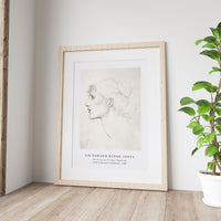 Sir Edward Burne Jones - The Car of Love or Love's Wayfaring - Study of Margaret Drummond (1880)