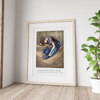 Sir Edward Burne Jones - The Briar Rose Series - Study for 'The Garden Court' (1892)