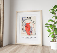 
              Ernst Ludwig Kirchner - Performer Bowing 1909
            