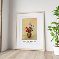 Odilon Redon - Flowers in a Vase 1910