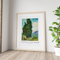 Vincent Van Gogh - Cypresses 1889