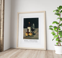 
              Paul Cezanne - Still Life with Bottle, Glass, and Lemons 1867-1869
            