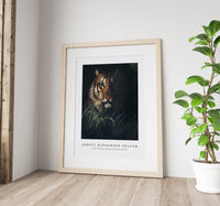 
              abbott handerson thayer - Tiger's Head painting in high resolution
            