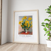 Claude Monet - Bouquet of Sunflowers 1881
