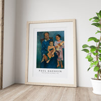 Paul Gauguin - Polynesian Woman with Children 1901