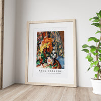 Paul Cezanne - The Flowered Vase (Le Vase Fleuri) 1896-1898