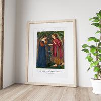 Sir Edward Burne Jones - The Annunciation painting in high resolution by Sir Edward Burne–Jones