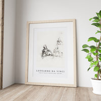 Leonardo Da Vinci - Studies for the Christ Child with a Lamb 1503-1506