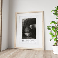 Odilon Redon - And the Seeker was Engaged in an Endless Search 1886