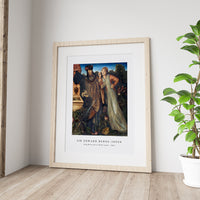 Sir Edward Burne Jones - King Mark and La Belle Iseult (1862)