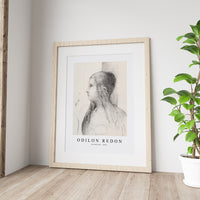 Odilon Redon - Brunnhilde 1894